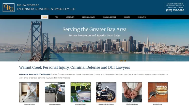 O'Connor, Runckel & O'Malley LLP - Walnut Creek, CA - Attorney in Walnut Creek