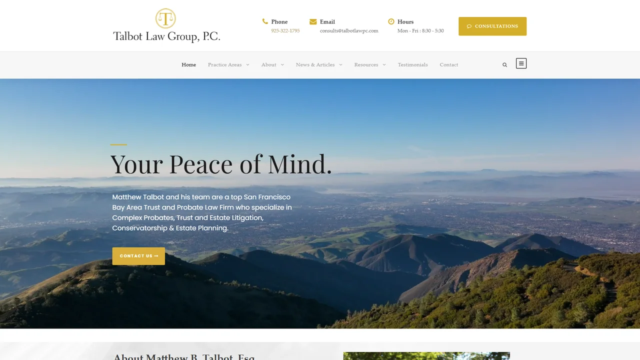 Talbot Law Group, P.C. - Walnut Creek, CA office in Walnut Creek, California