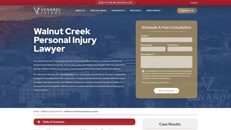 Venardi Zurada LLP - Walnut Creek, CA - Attorney in Walnut Creek