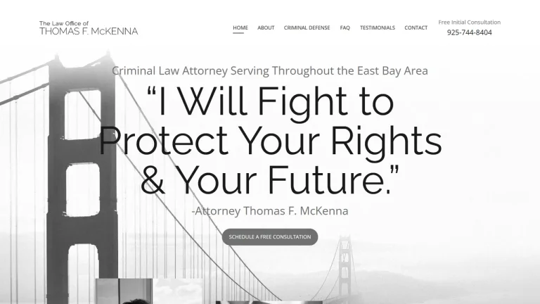 Law Office of Thomas F. McKenna - Walnut Creek, CA - Attorney in Walnut Creek