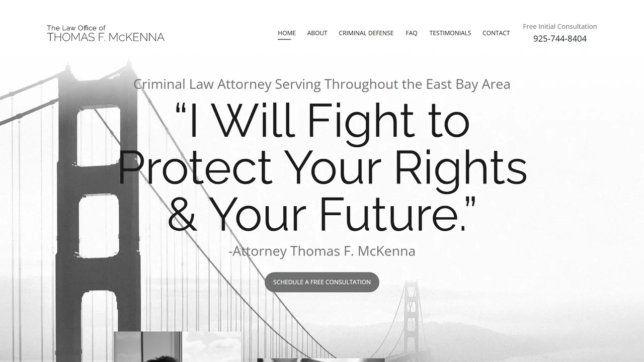 Law Office of Thomas F. McKenna - Walnut Creek, CA office in Walnut Creek, California