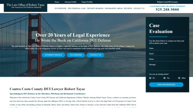Law Office of Robert Tayac - Walnut Creek, CA - Attorney in Walnut Creek