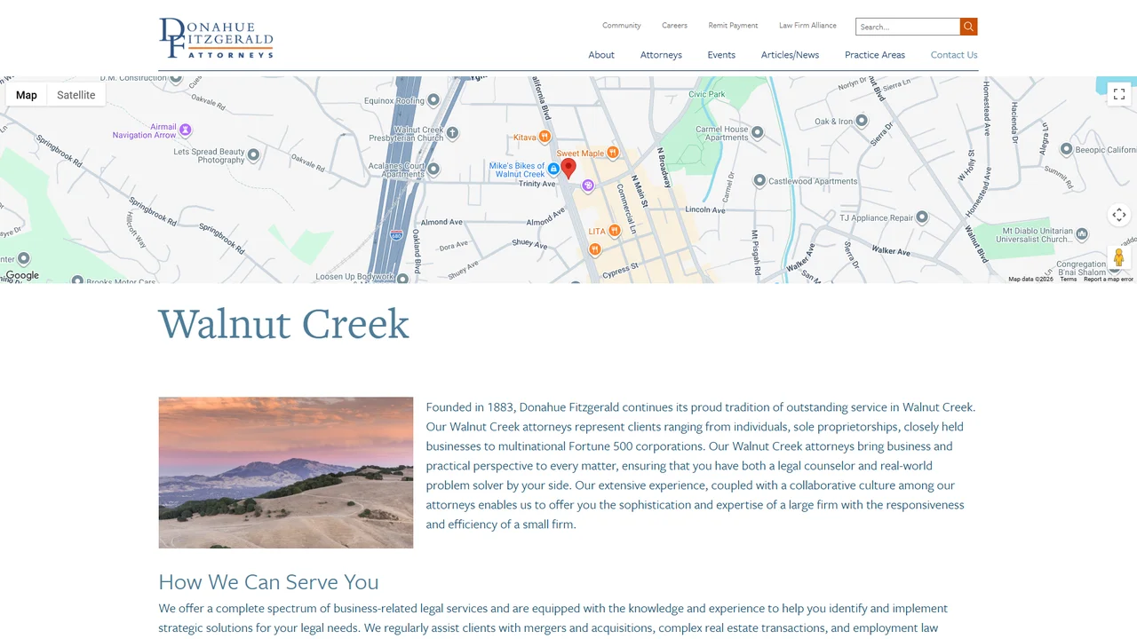 Donahue Fitzgerald LLP - Walnut Creek, CA office in Walnut Creek, California