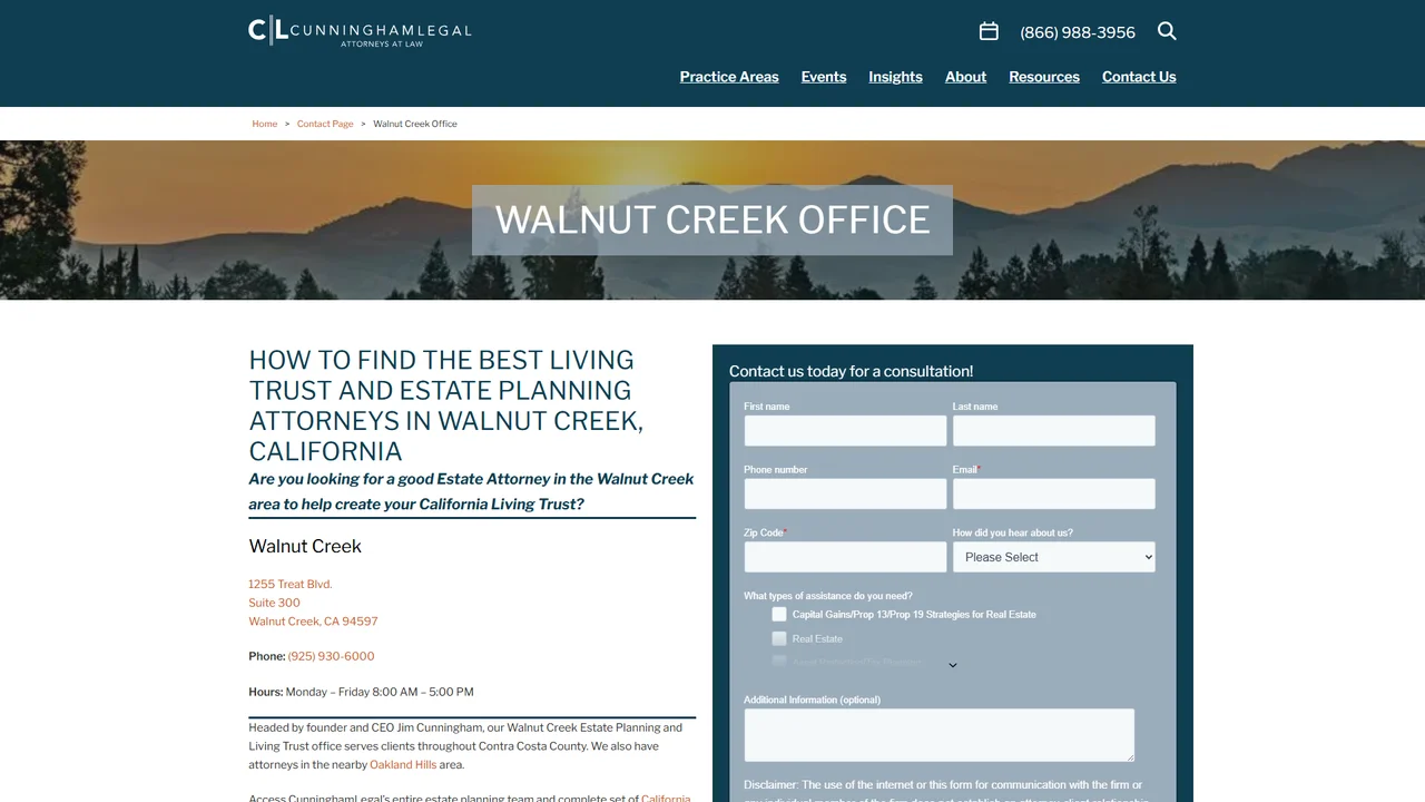 CunninghamLegal - Walnut Creek, CA office in Walnut Creek, California