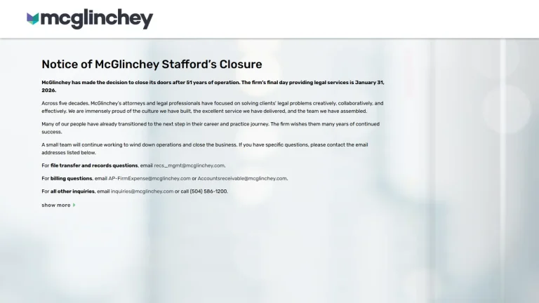 McGlinchey Stafford - Boston, MA - Attorney in Boston