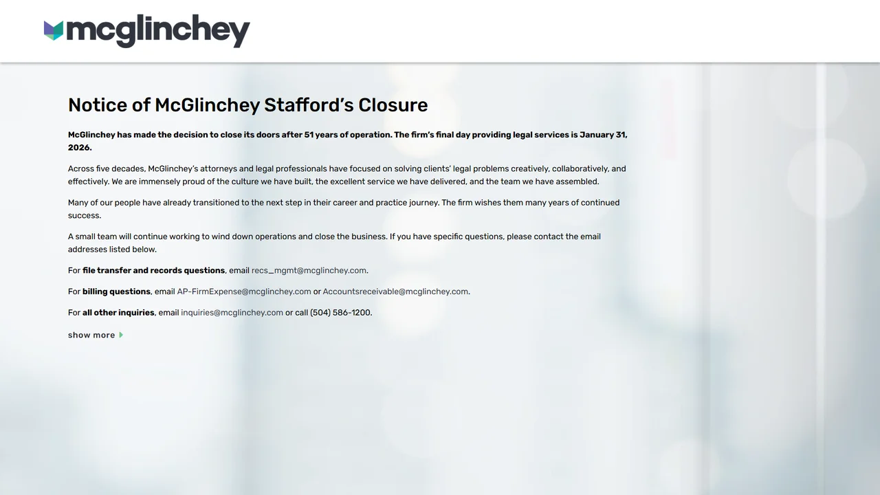 McGlinchey Stafford - Boston, MA office in Boston, Massachusetts