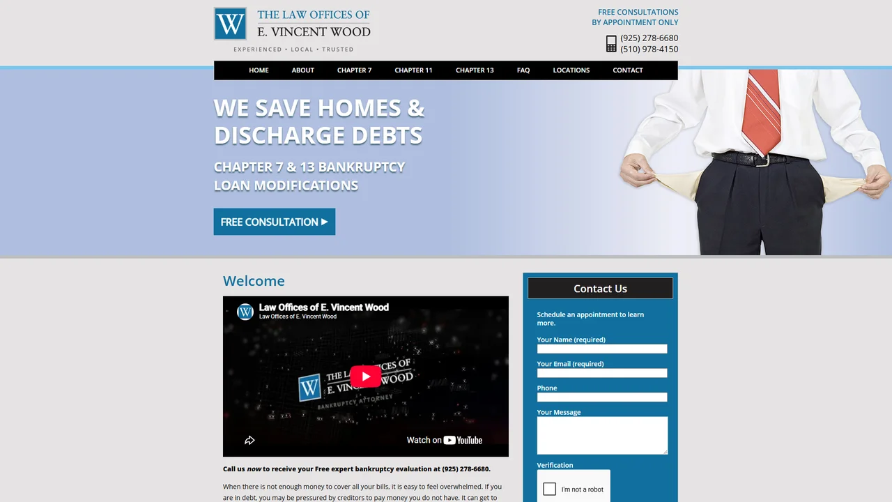 The Law Offices of E. Vincent Wood - Walnut Creek, CA office in Walnut Creek, California