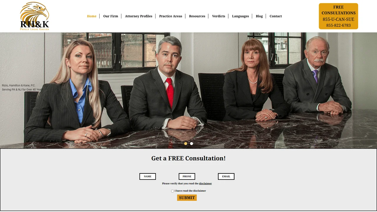 Rizio, Hamilton, & Kane, P.C. - Philadelphia, PA office in Philadelphia, Pennsylvania