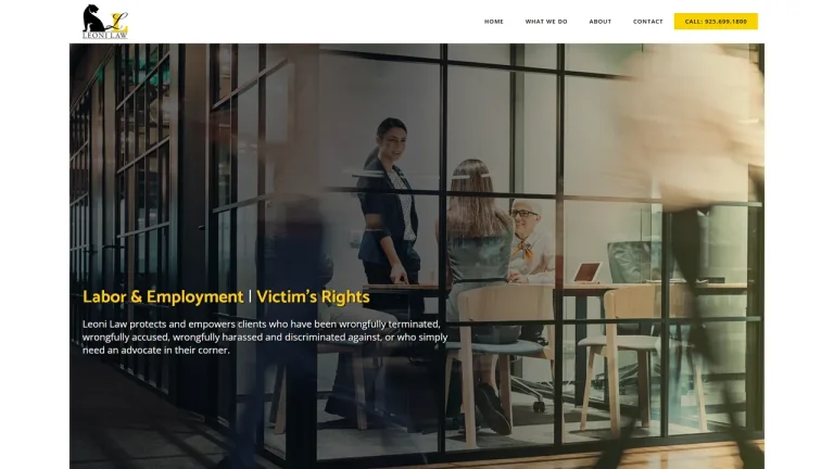 Leoni Law, Professional Law Corporation - Walnut Creek, CA - Attorney in Walnut Creek