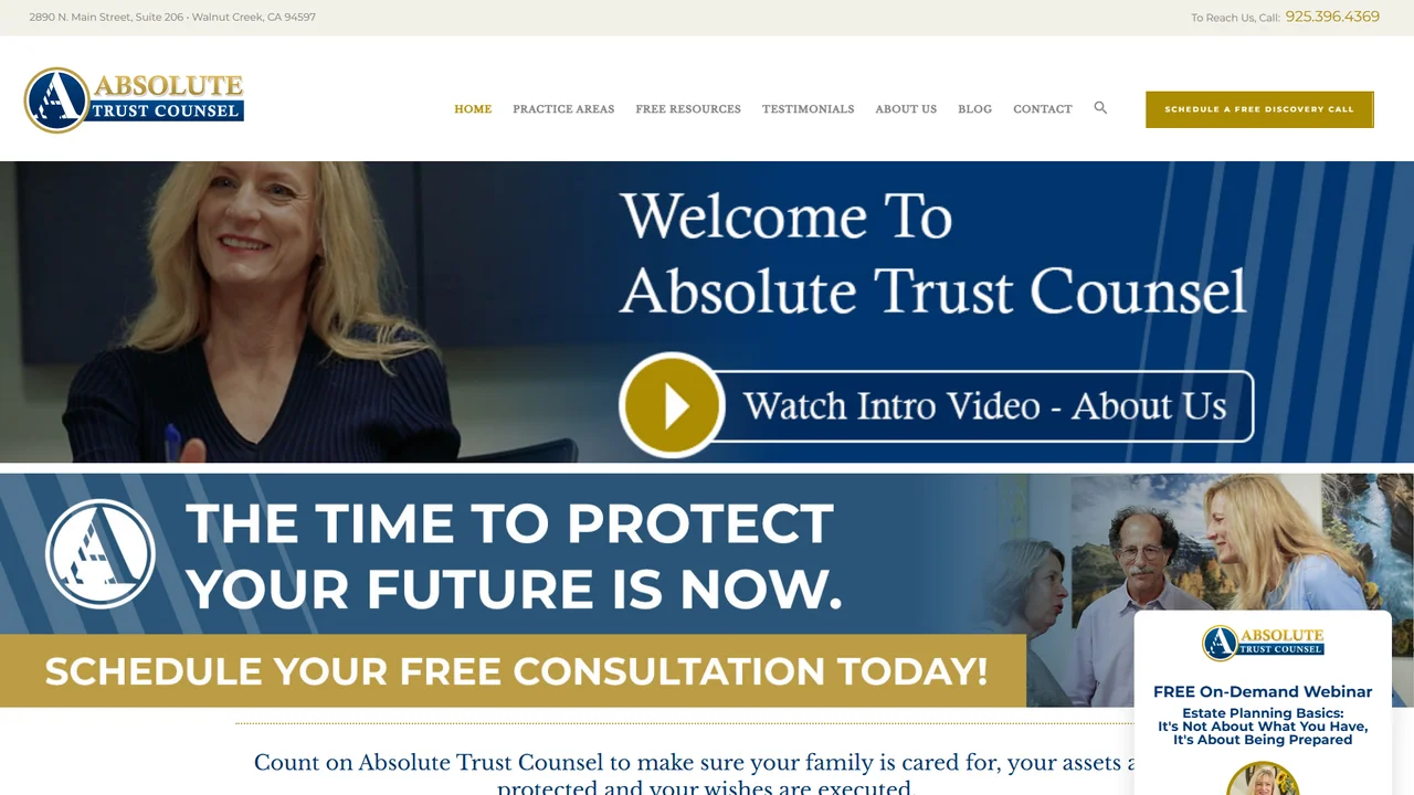 Absolute Trust Counsel - Walnut Creek, CA office in Walnut Creek, California
