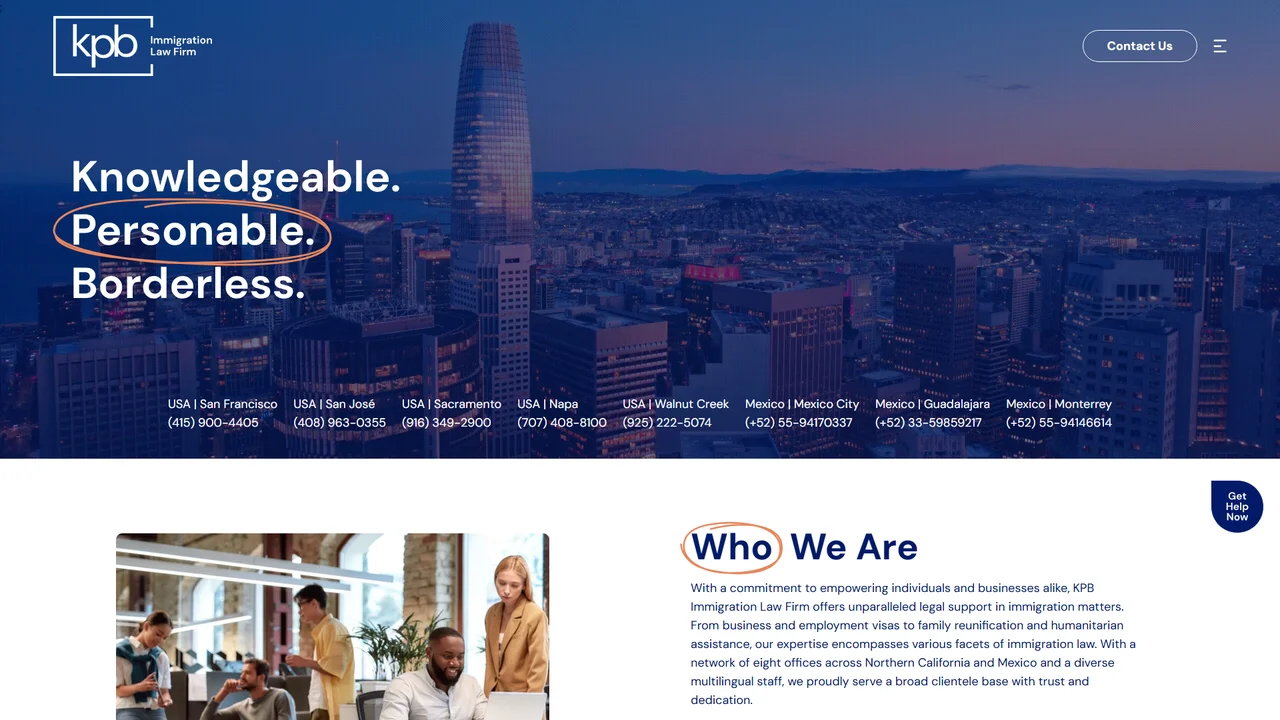 KPB Immigration Law Firm - Walnut Creek, CA office in Walnut Creek, California