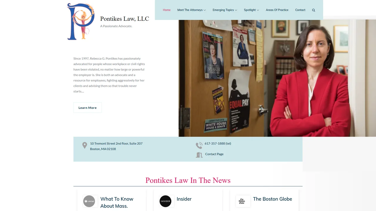Pontikes Law, LLC - Boston, MA office in Boston, Massachusetts