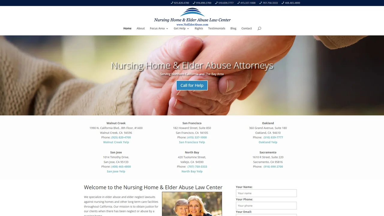 Nursing Home & Elder Abuse Law Center - Walnut Creek, CA office in Walnut Creek, California