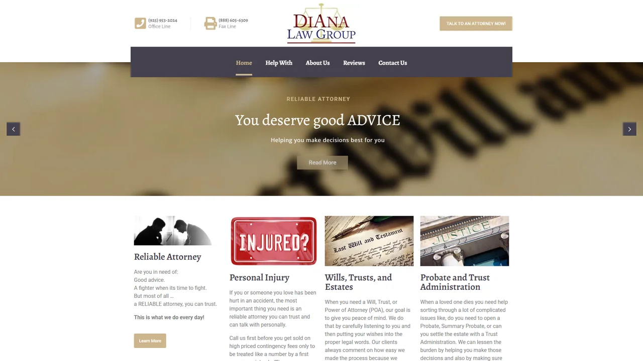 DiAna Law Group - Walnut Creek, CA office in Walnut Creek, California