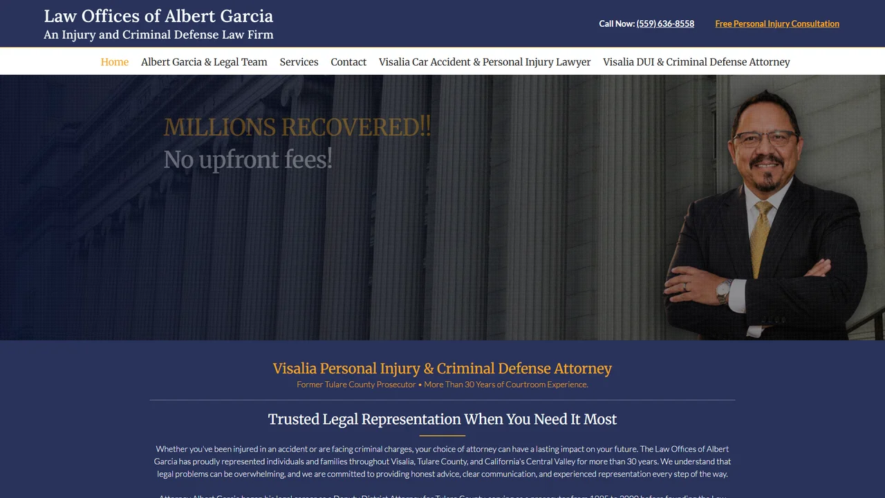 Law Offices of Albert Garcia - Visalia, CA office in Visalia, California