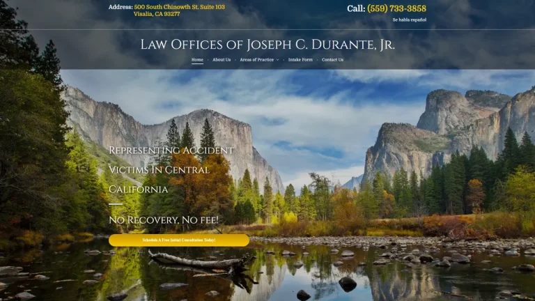 Law Offices Of Joseph C. Durante, Jr. - Visalia, CA - Attorney in Visalia