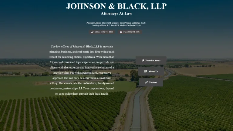 Johnson & Black, LLP - Visalia, CA - Attorney in Visalia