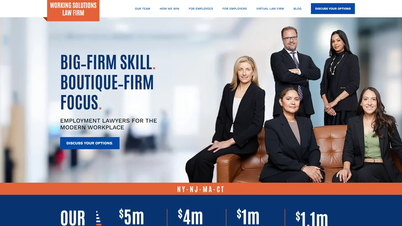 Working Solutions Law Firm - Boston, MA office in Boston, Massachusetts