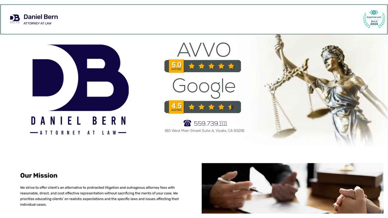 Daniel E. Bern, Attorney at Law - Visalia, CA office in Visalia, California