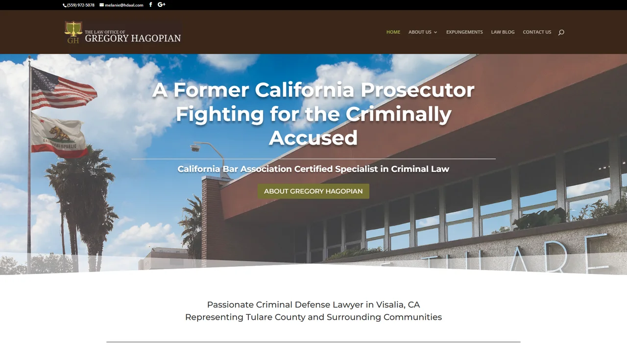 The Law Office of Gregory Hagopian - Visalia, CA office in Visalia, California
