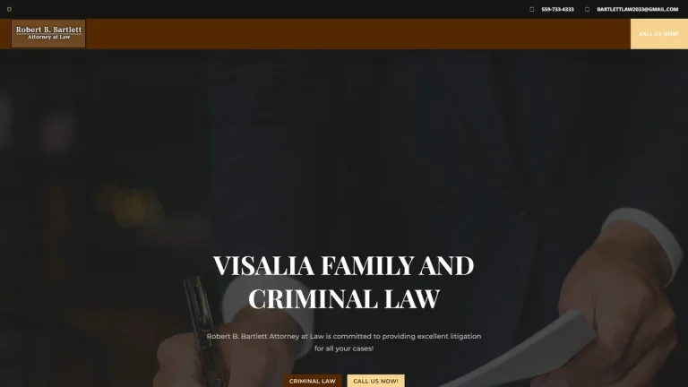 Bartlett Robert Attorney At Law - Visalia, CA - Attorney in Visalia