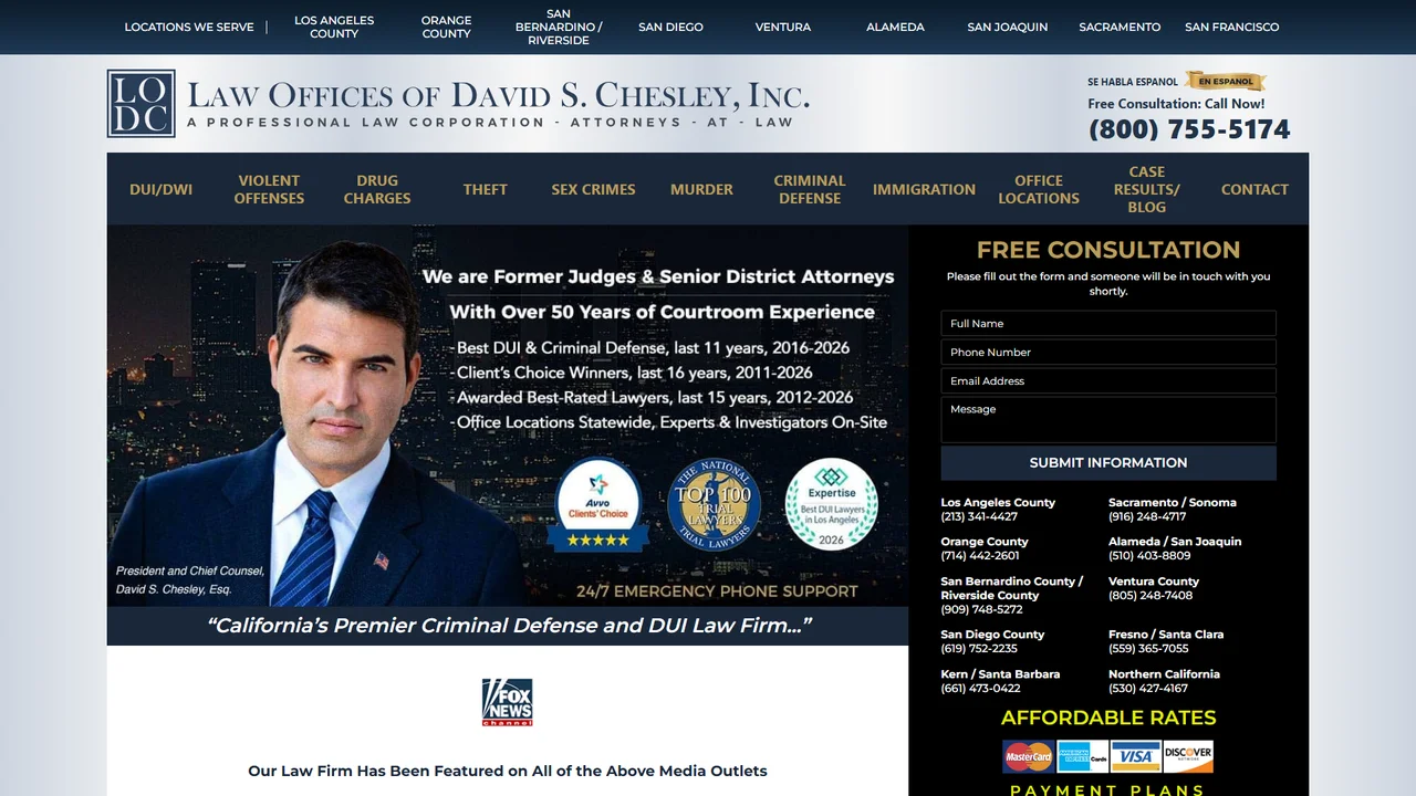Law Offices of David Chesley - Visalia, CA office in Visalia, California