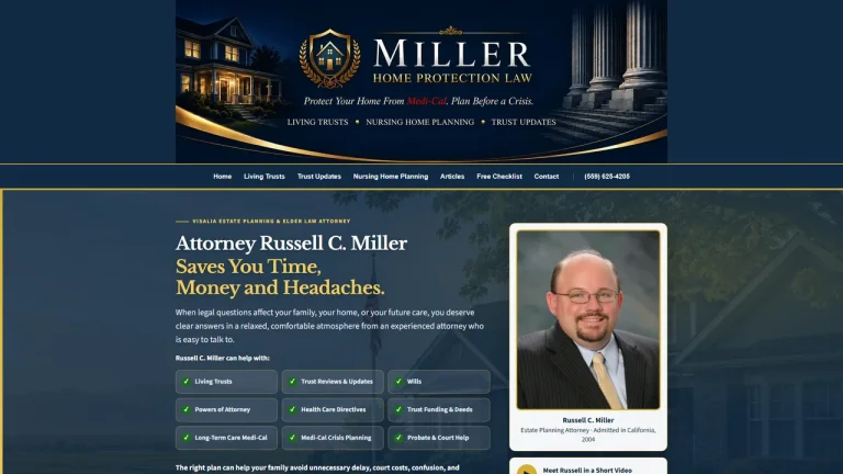 Miller Elder Law Firm - Visalia, CA - Attorney in Visalia