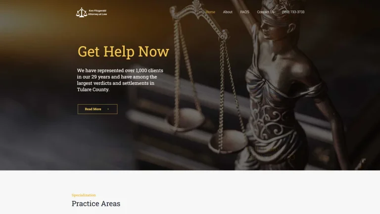 Law Offices of Ken Fitzgerald - Visalia, CA - Attorney in Visalia