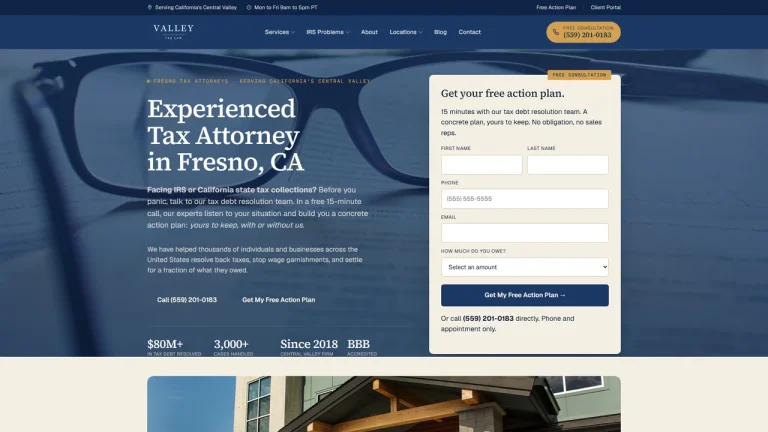 Valley Tax Law Visalia - Visalia, CA - Attorney in Visalia