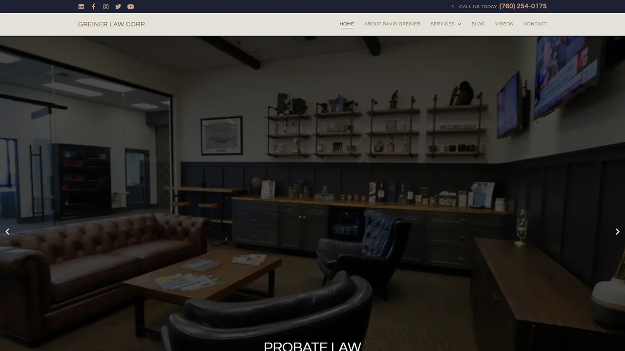 Greiner Law Corp - Victorville, CA office in Victorville, California