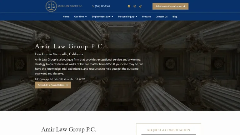 Amir Law Group P.C. - Victorville, CA - Attorney in Victorville