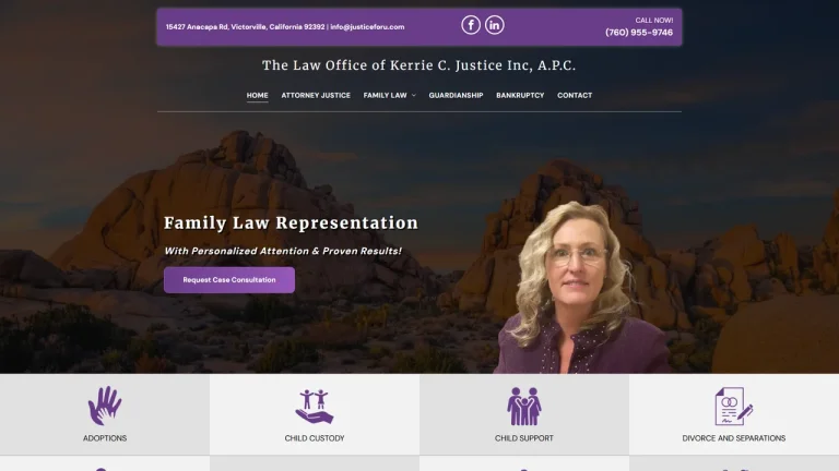 The Law Office of Kerrie C. Justice Inc, APC - Victorville, CA - Attorney in Victorville