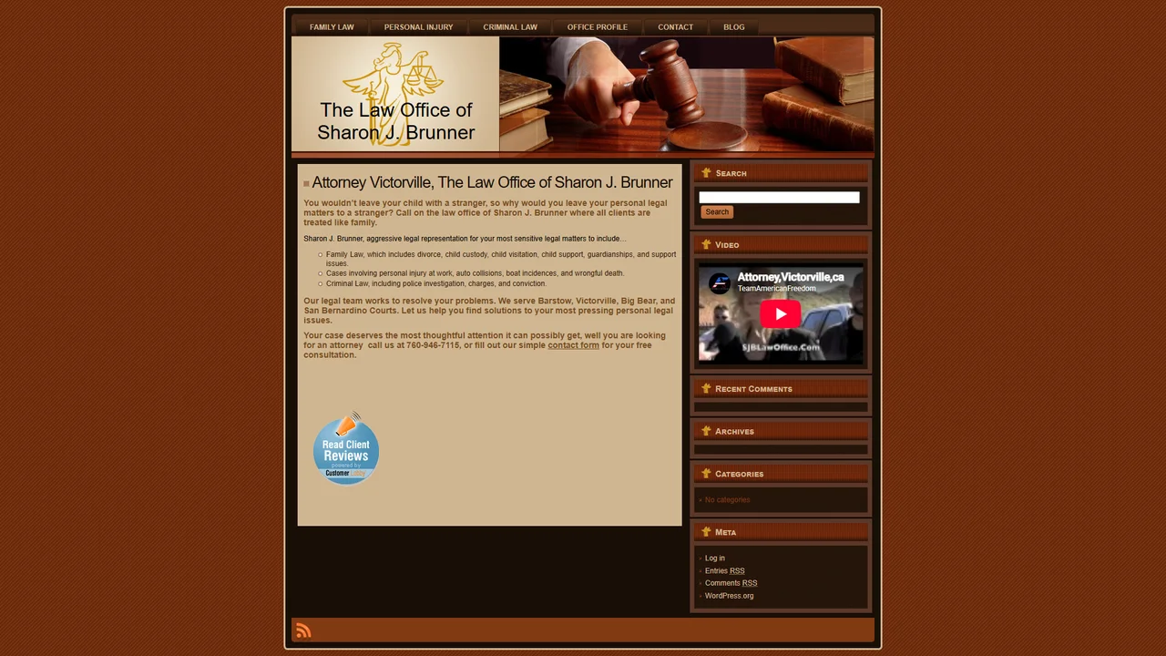 Law Office of Sharon J. Brunner - Victorville, CA office in Victorville, California