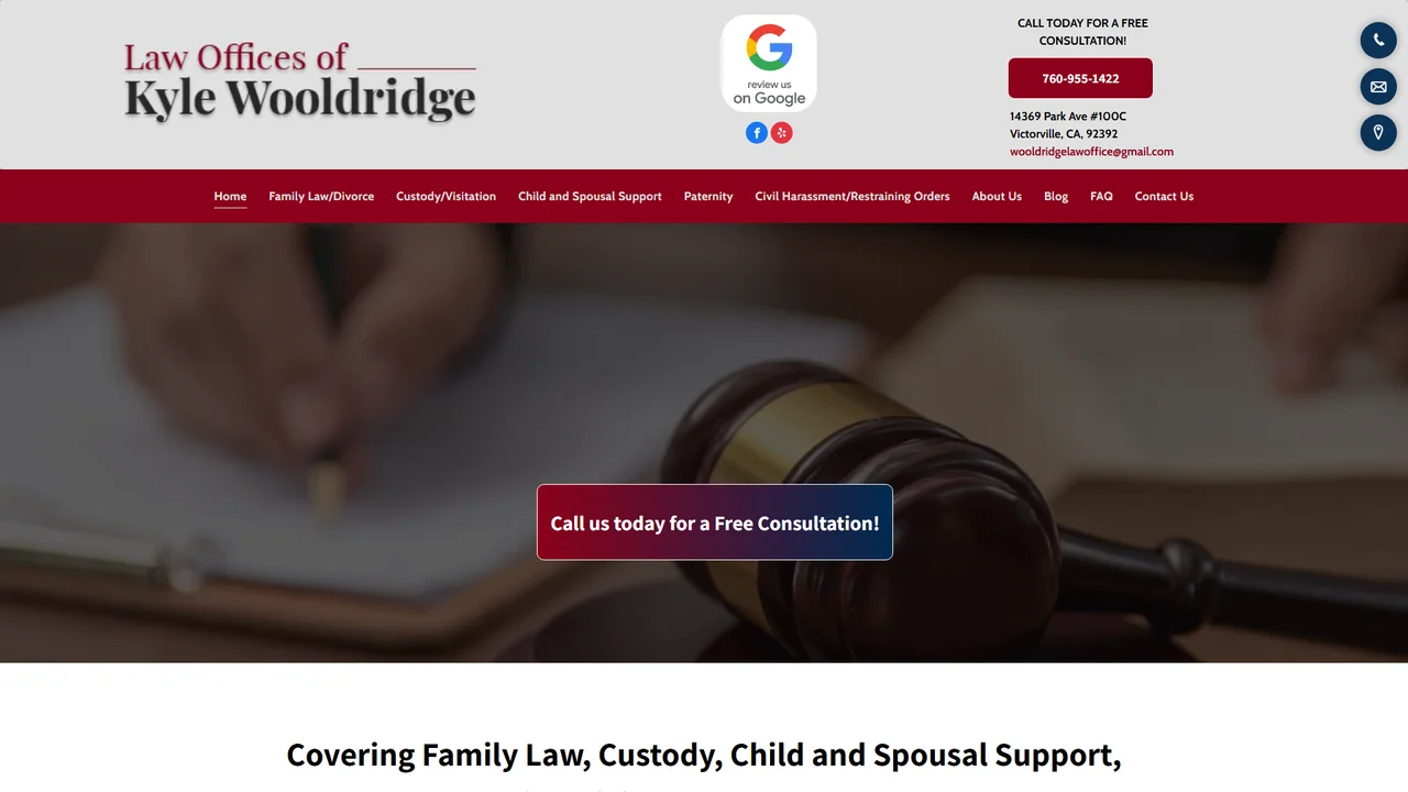 Law Offices of Kyle Wooldridge - Victorville, CA office in Victorville, California