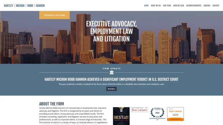 Hartley Michon Robb Hannon LLP - Boston, MA - Attorney in Boston