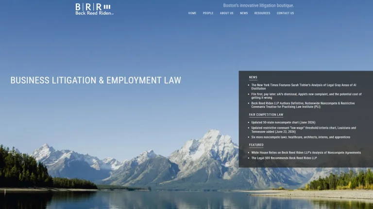 Beck Reed Riden LLP - Boston, MA - Attorney in Boston