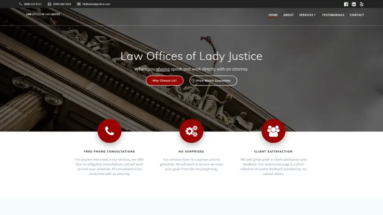 Law Offices of Lady Justice - Victorville, CA - Attorney in Victorville