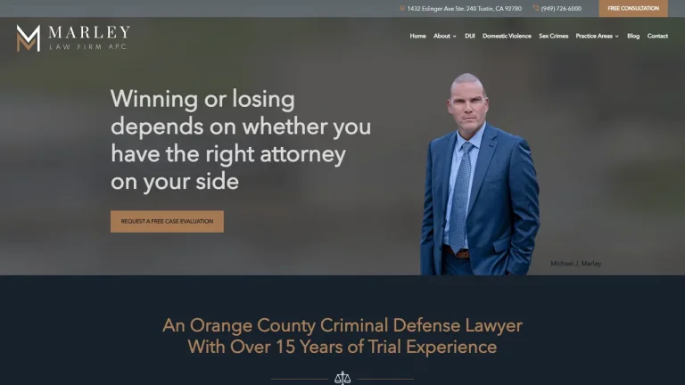 Marley Law Firm A.P.C. - Tustin, CA - Attorney in Tustin