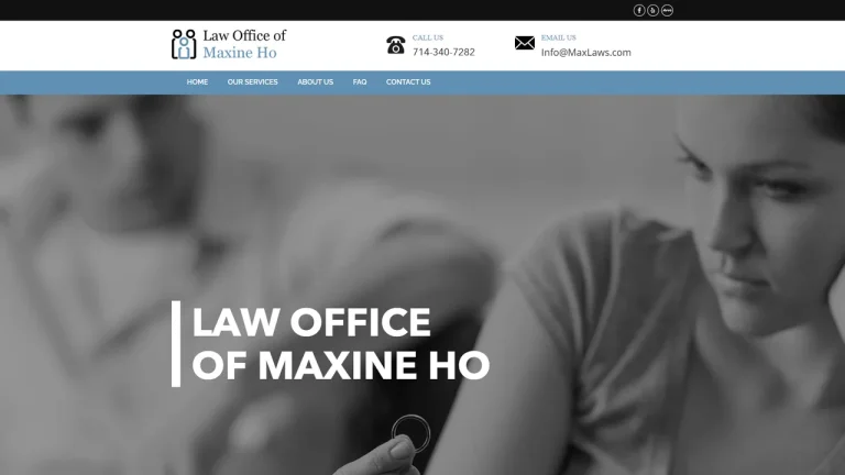 Law Office of Maxine Ho, APC - Tustin, CA - Attorney in Tustin