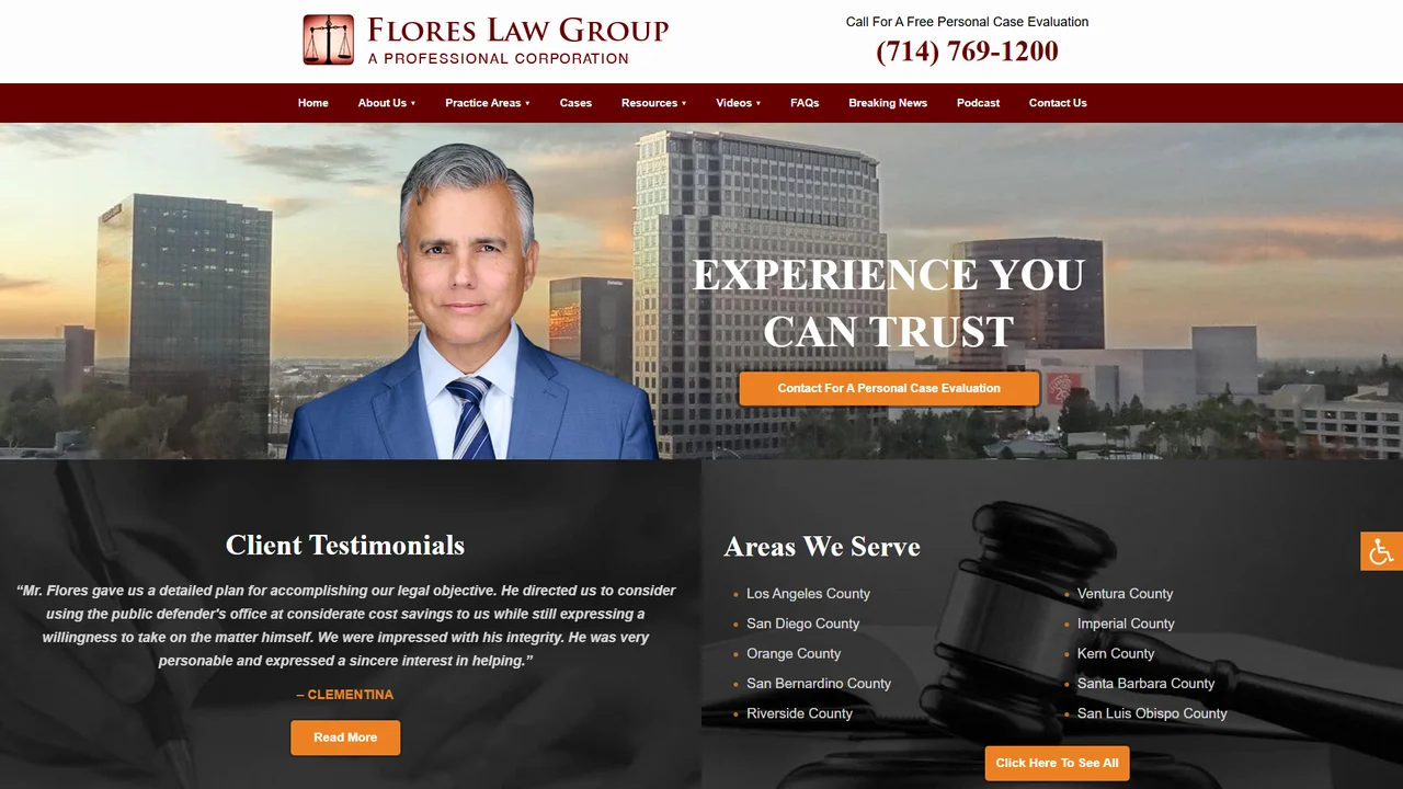 Flores Law Group - Tustin, CA office in Tustin, California