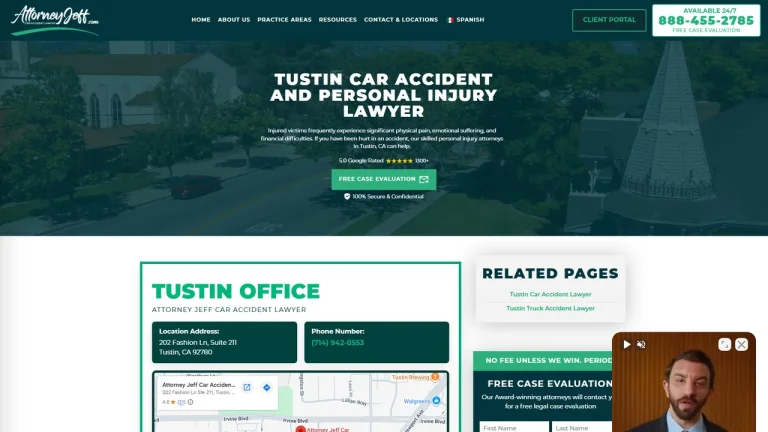 Attorney Jeff Car Accident Lawyer - Tustin, CA - Attorney in Tustin