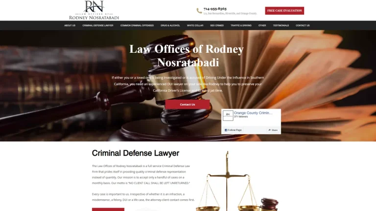 Law Offices of Rodney Nosratabadi - Tustin, CA - Attorney in Tustin