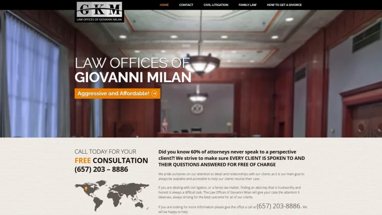 Law Offices of Giovanni Milan - Tustin, CA - Attorney in Tustin