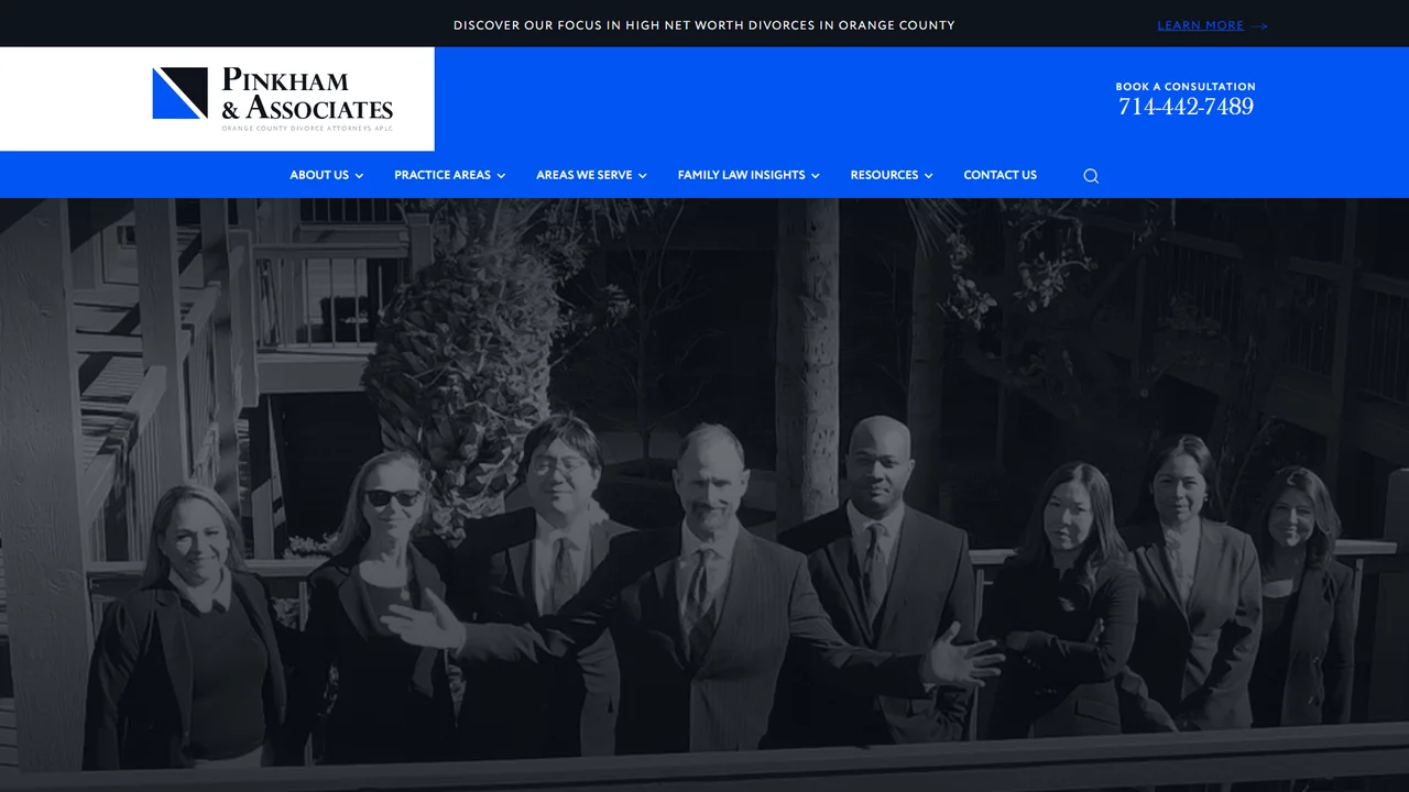 Pinkham & Associates Orange County Divorce Attorneys - Tustin, CA office in Tustin, California