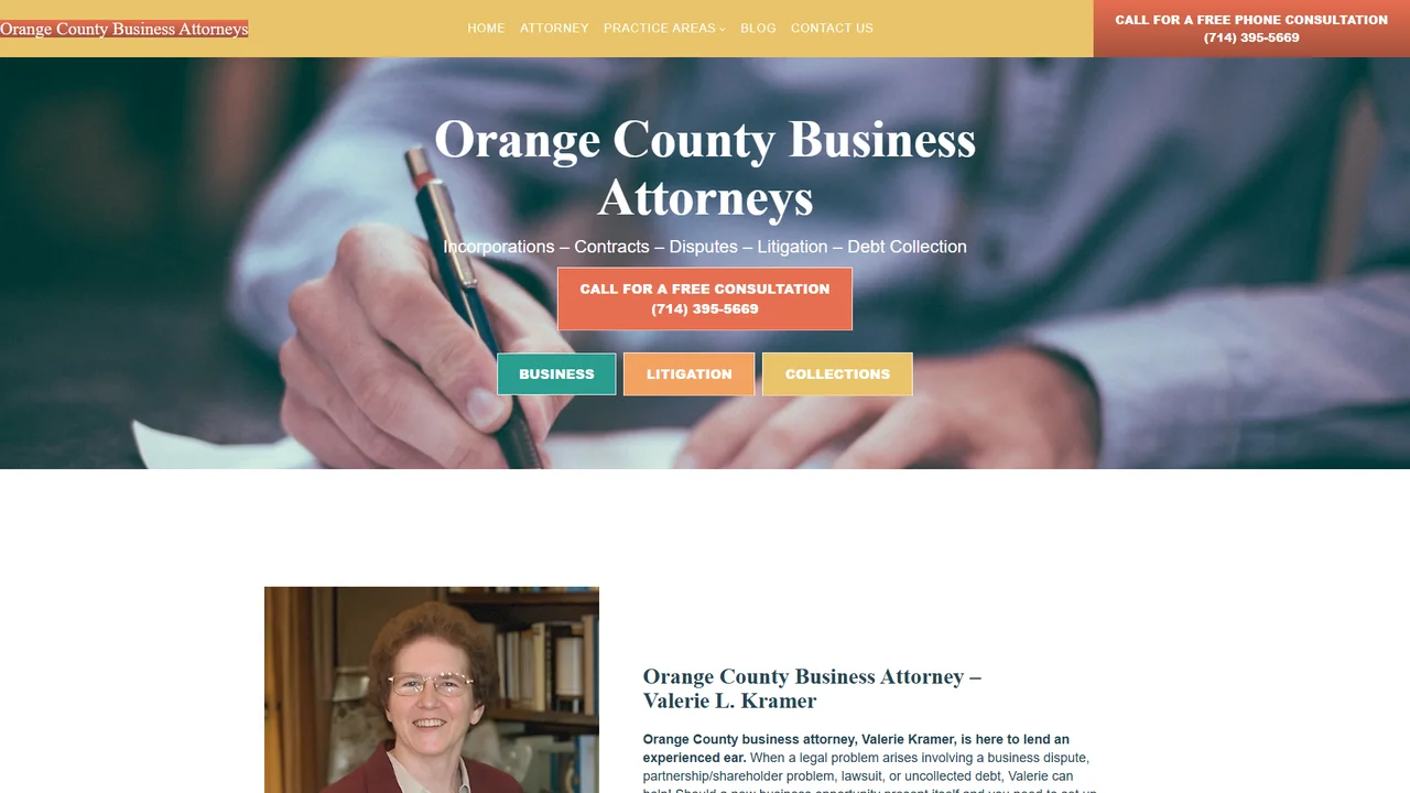 Valerie L. Kramer - Tustin, CA office in Tustin, California