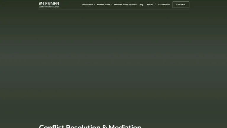 Lerner Conflict Resolution Center, Divorce and Family Law - Tustin, CA - Attorney in Tustin