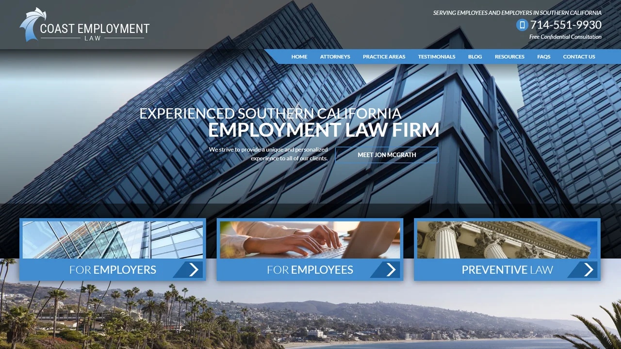 Coast Employment Law - Tustin, CA office in Tustin, California