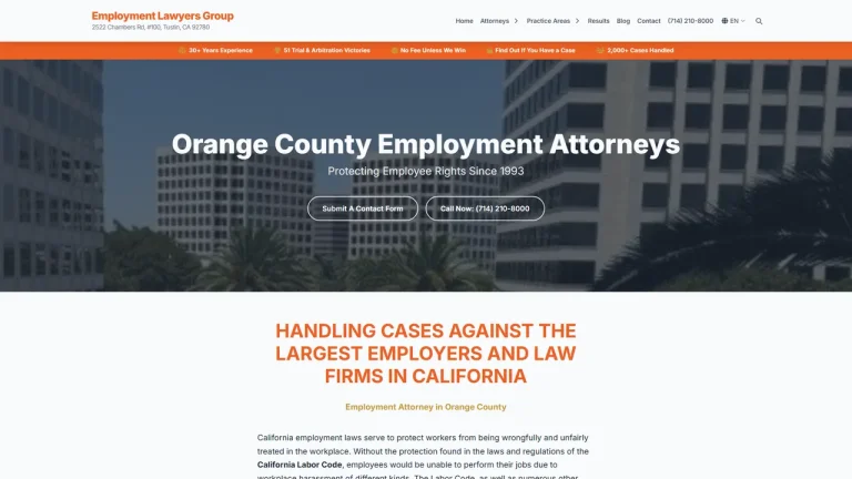 Employment Lawyers Group - Tustin, CA - Attorney in Tustin