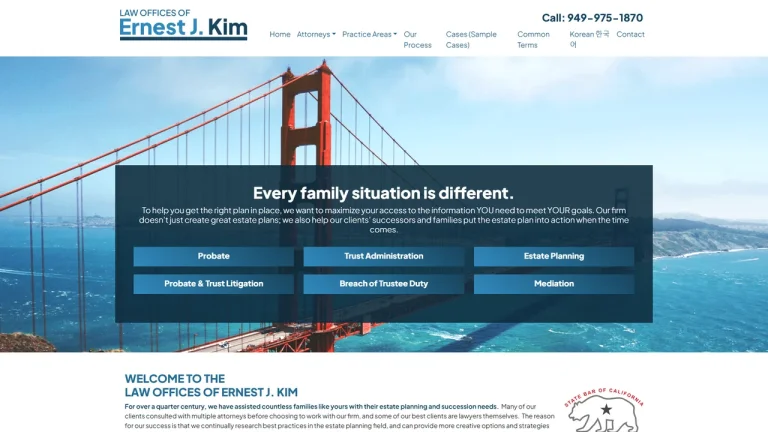 Law Offices of Ernest J. Kim - Tustin, CA - Attorney in Tustin