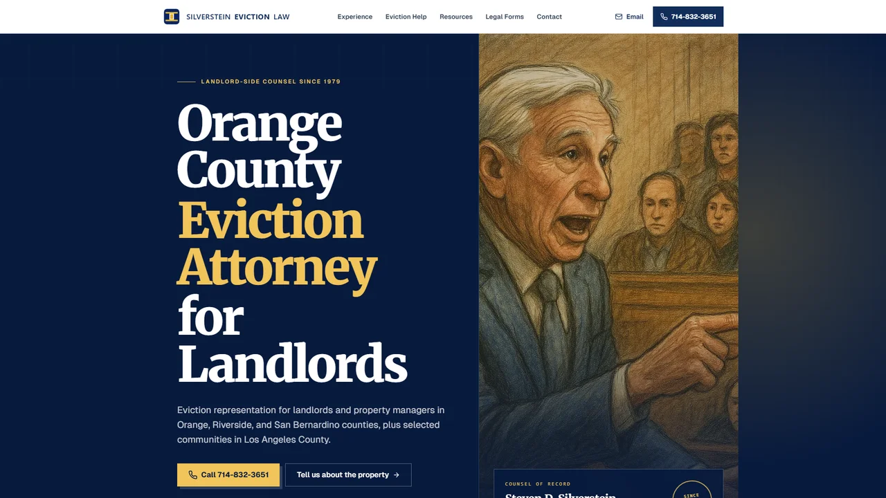Silverstein Eviction Law - Tustin, CA office in Tustin, California